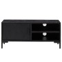 Mueble para TV madera maciza de pino negro 90x30x40 cm de vidaXL, Muebles TV - Ref: Foro24-349916, Precio: 115,99 €, Descuent...