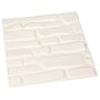 Paneles de pared 3D 24 unidades 0,5x0,5 m 6 m² de vidaXL, Recubrimiento de paredes - Ref: Foro24-146302, Precio: 59,96 €, Des...