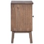 Mesita de noche de madera maciza de teca 40x30x53 cm de vidaXL, Mesitas de noche - Ref: Foro24-288296, Precio: 107,09 €, Desc...