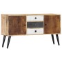 Solid mango wood sideboard 118x30x62 cm by vidaXL, Sideboards - Ref: Foro24-282877, Price: 280,57 €, Discount: %