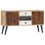 Solid mango wood sideboard 118x30x62 cm by vidaXL, Sideboards - Ref: Foro24-282877, Price: 280,57 €, Discount: %