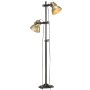 Floor lamp with 2 cast iron brass lampshades E27 by vidaXL, Lamps - Ref: Foro24-320584, Price: 122,82 €, Discount: %