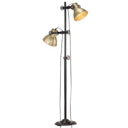 Floor lamp with 2 cast iron brass lampshades E27 by vidaXL, Lamps - Ref: Foro24-320584, Price: 115,99 €, Discount: %