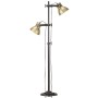 Floor lamp with 2 cast iron brass lampshades E27 by vidaXL, Lamps - Ref: Foro24-320584, Price: 115,99 €, Discount: %