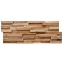 3D-Wandverkleidungsplatten 10 Stück Teakholz 1,08 m² von vidaXL, Wandverkleidung - Ref: Foro24-326178, Preis: 66,33 €, Rabatt: %