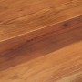 High kitchen table made of acacia wood with a honey finish, measuring 110x55x106 cm. by vidaXL, Kitchen and dining tables - R...