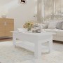 White engineered wood coffee table 102x55x42 cm by vidaXL, Coffee table - Ref: Foro24-810253, Price: 56,29 €, Discount: %