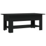 Mesa de centro madera de ingeniería negra 102x55x42 cm de vidaXL, Mesas de centro - Ref: Foro24-810254, Precio: 58,88 €, Desc...