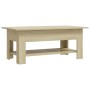 Mesa de centro madera de ingeniería roble Sonoma 102x55x42 cm de vidaXL, Mesas de centro - Ref: Foro24-810256, Precio: 49,54 ...