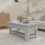 Concrete gray engineered wood coffee table 102x55x42 cm by vidaXL, Coffee table - Ref: Foro24-810257, Price: 72,27 €, Discoun...