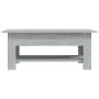 Mesa de centro madera de ingeniería gris Sonoma 102x55x42 cm de vidaXL, Mesas de centro - Ref: Foro24-813075, Precio: 58,88 €...