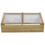 Invernadero de madera de pino impregnada 2 uds 100x50x35 cm de vidaXL, Invernaderos - Ref: Foro24-3055329, Precio: 140,29 €, ...