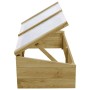 Invernadero de madera de pino impregnada 2 uds 100x50x35 cm de vidaXL, Invernaderos - Ref: Foro24-3055329, Precio: 140,29 €, ...