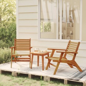 Garden chairs 2 units solid acacia wood by vidaXL, Garden sets - Ref: Foro24-316252, Price: 192,79 €, Discount: %