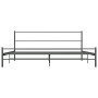 Estructura de cama de metal gris 200x200 cm de vidaXL, Camas y somieres - Ref: Foro24-284687, Precio: 115,78 €, Descuento: %