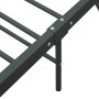 Estructura de cama de metal gris 200x200 cm de vidaXL, Camas y somieres - Ref: Foro24-284687, Precio: 115,78 €, Descuento: %