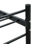 Black metal bed frame 100x200 cm by vidaXL, Beds and slatted bases - Ref: Foro24-284689, Price: 83,89 €, Discount: %