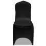 Set de 6 Fundas ajustadas para sillas, color negro de vidaXL, Fundas - Ref: Foro24-241198, Precio: 26,90 €, Descuento: %