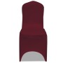 Set of 6 Fitted Chair Covers, Burgundy Red by vidaXL, Covers - Ref: Foro24-241200, Price: 24,65 €, Discount: %