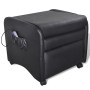 Sillón de masaje de cuero sintético negro de vidaXL, Sillones de masaje eléctricos - Ref: Foro24-241683, Precio: 253,82 €, De...