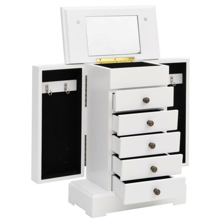 Jewelry box with MDF mirror 25x13.5x34 cm by vidaXL, Jewelry stands - Ref: Foro24-245753, Price: 56,69 €, Discount: %