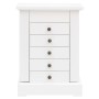 Jewelry box with MDF mirror 25x13.5x34 cm by vidaXL, Jewelry stands - Ref: Foro24-245753, Price: 56,69 €, Discount: %