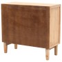 Solid fir wood chest of drawers 80x36x75 cm by vidaXL, Sideboards - Ref: Foro24-245778, Price: 160,99 €, Discount: %