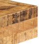 Mesa consola de madera maciza de mango 80x40x75 cm de vidaXL, Aparadores - Ref: Foro24-246339, Precio: 182,99 €, Descuento: %