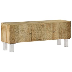 Solid mango wood TV stand 118x30x45 cm by vidaXL, TV Furniture - Ref: Foro24-246972, Price: 211,99 €, Discount: %