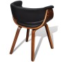 Dining chairs 2 units curved wood and artificial leather by vidaXL, dining chairs - Ref: Foro24-270546, Price: 350,83 €, Disc...