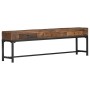 Recycled solid wood TV cabinet 150x30x46 cm by vidaXL, TV Furniture - Ref: Foro24-282889, Price: 224,13 €, Discount: %