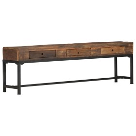 Recycled solid wood TV cabinet 150x30x46 cm by vidaXL, TV Furniture - Ref: Foro24-282889, Price: 224,99 €, Discount: %