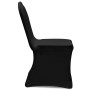 Elastic chair cover 12 units black by vidaXL, Covers - Ref: Foro24-279091, Price: 45,71 €, Discount: %