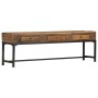 Recycled solid wood TV cabinet 150x30x46 cm by vidaXL, TV Furniture - Ref: Foro24-282889, Price: 224,99 €, Discount: %