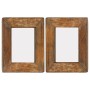 Photo frames 2 pcs recycled solid wood and glass 23x28 cm by vidaXL, Photo frames - Ref: Foro24-282892, Price: 34,29 €, Disco...