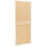 Puerta de madera maciza de pino 90x210 cm de vidaXL, Puertas - Ref: Foro24-289108, Precio: 165,04 €, Descuento: %