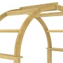 Arch with impregnated solid wood trellis 141x97x243 cm by vidaXL, Pergolas, arches and garden trellises - Ref: Foro24-318420,...