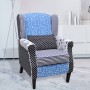 Armchair with patchwork design fabric design by vidaXL, Armchairs - Ref: Foro24-240882, Price: 249,80 €, Discount: %