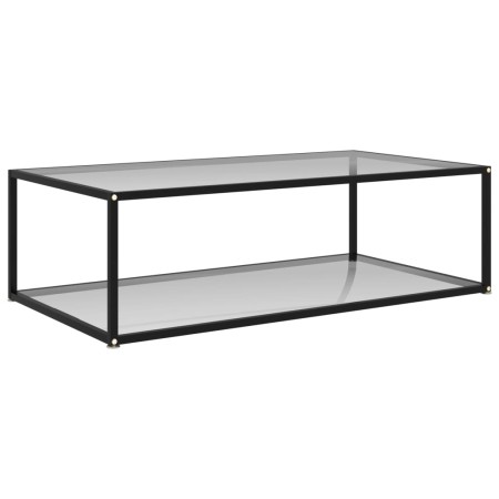 Transparent tempered glass coffee table 120x60x35 cm by vidaXL, Coffee table - Ref: Foro24-322902, Price: 102,99 €, Discount: %