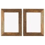 Photo frames 2 units solid recycled wood and glass 34x40 cm by vidaXL, Photo frames - Ref: Foro24-282895, Price: 45,29 €, Dis...