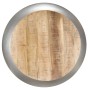 Mesa de centro de madera de mango maciza gris 68x68x30 cm de vidaXL, Mesas de centro - Ref: Foro24-323531, Precio: 156,84 €, ...