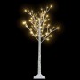 Warmweißer LED-Weihnachtsbaum aus Weide für drinnen und draußen, 1,2 m von vidaXL, Weihnachtsbäume - Ref: Foro24-328672, Prei...