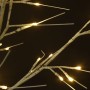 Warm white LED Christmas tree willow indoor outdoor 1.2m by vidaXL, Christmas trees - Ref: Foro24-328672, Price: 43,78 €, Dis...