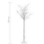 Árbol de Navidad LED blanco cálido sauce interior exterior 1,5m de vidaXL, Arboles de navidad - Ref: Foro24-328676, Precio: 4...