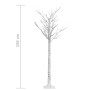 Árbol de Navidad LED blanco frío sauce interior exterior 1,5 m de vidaXL, Arboles de navidad - Ref: Foro24-328677, Precio: 64...