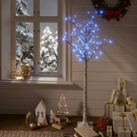 Indoor and outdoor willow blue LED Christmas tree 1.5 m by vidaXL, Christmas trees - Ref: Foro24-328678, Price: 45,85 €, Disc...