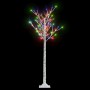 Árbol de Navidad LED de colores sauce interior exterior 1,5 m de vidaXL, Arboles de navidad - Ref: Foro24-328679, Precio: 55,...