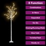 Warm white LED Christmas tree willow for indoor and outdoor use, 1.8m by vidaXL, Christmas trees - Ref: Foro24-328680, Price:...