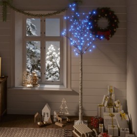 Blaue LED-Weihnachtsbaum-Weide für Innen- und Außenbereich 1,8 m von vidaXL, Weihnachtsbäume - Ref: Foro24-328682, Preis: 51,...