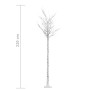 Árbol de Navidad LED blanco cálido sauce interior exterior 2,2m de vidaXL, Arboles de navidad - Ref: Foro24-328684, Precio: 4...